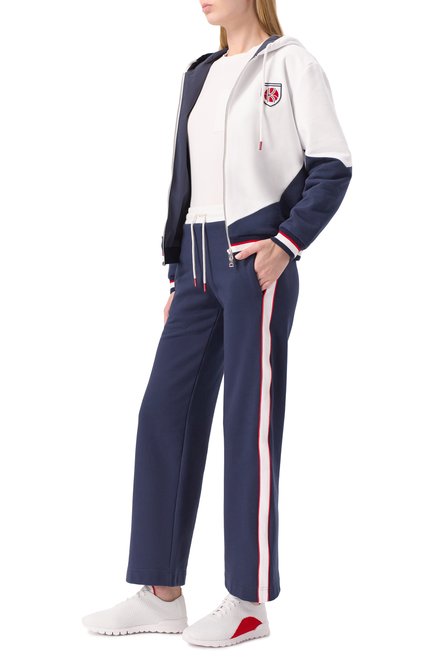 Женские хлопковые брюки KITON, арт. D59113K0924F01