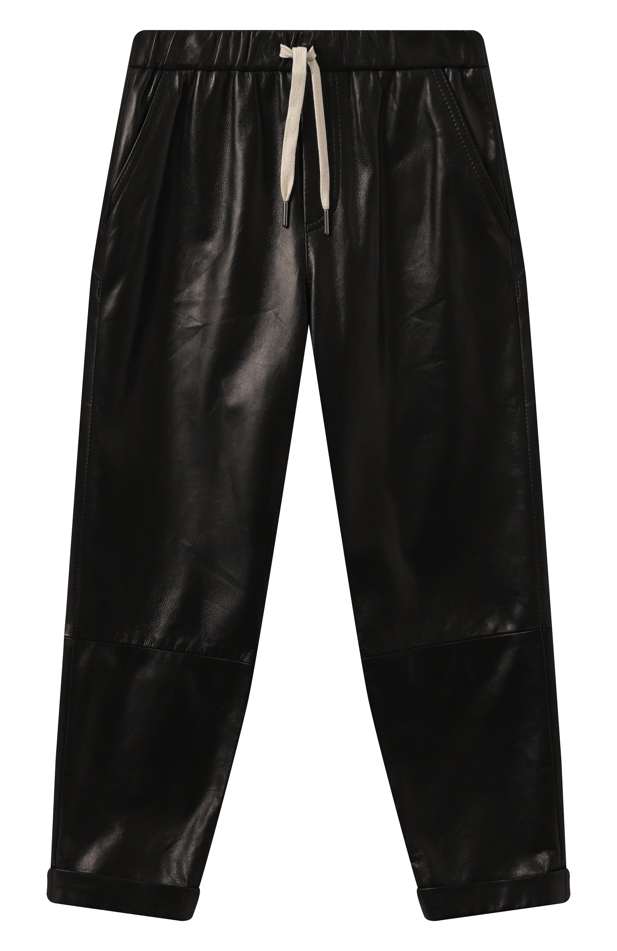 Кожаные брюки BRUNELLO CUCINELLI, арт. BPNGIP223C, фото 1