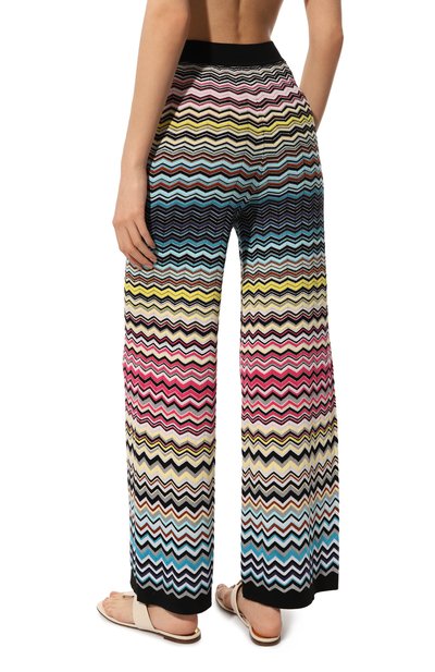 Брюки из хлопка и вискозы MISSONI, арт. DS23SI0Y-BK022H, фото 4