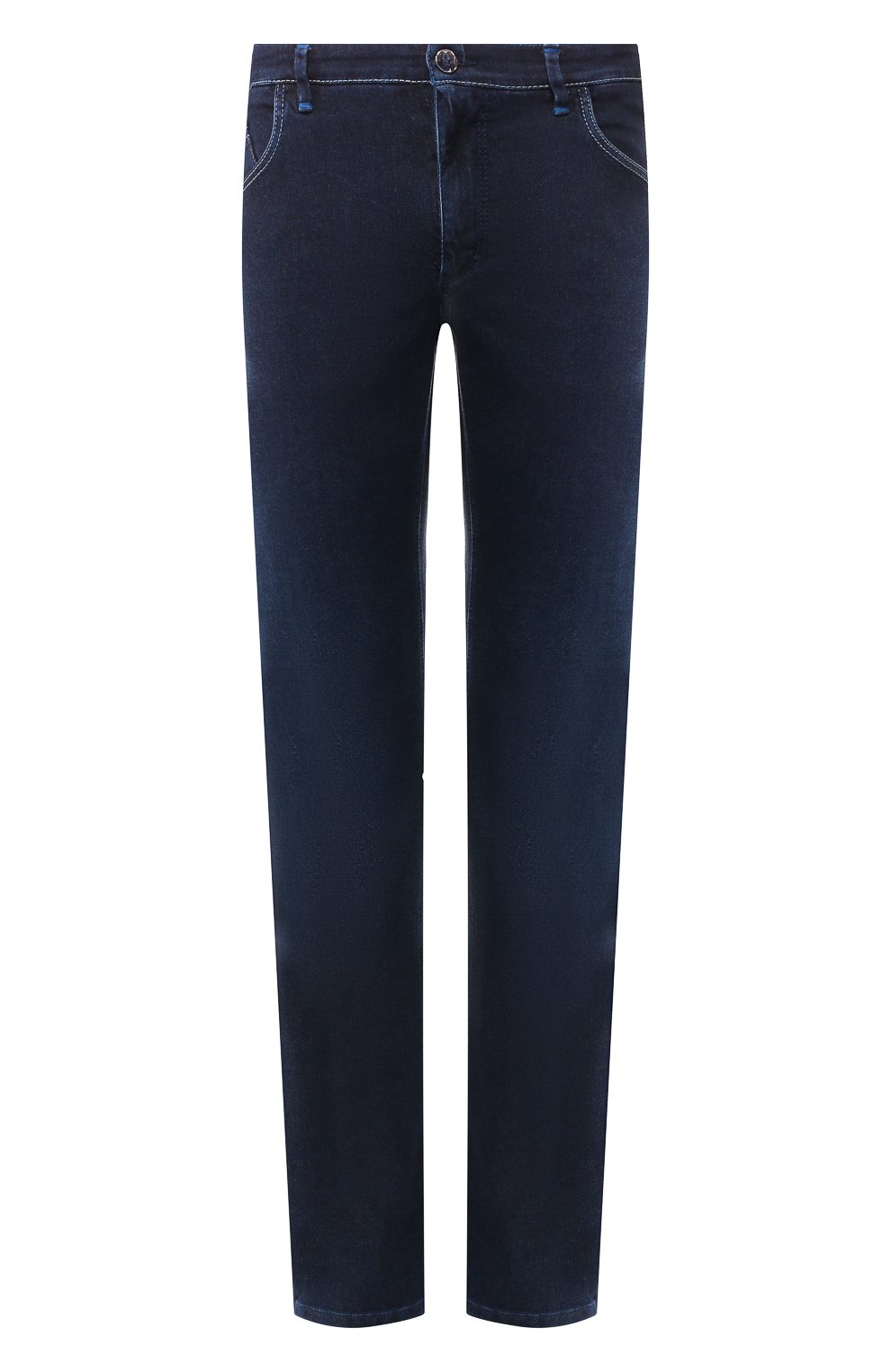 Джинсы с отделкой из кожи аллигатора ZILLI, арт. MCR-00010-DEJA1/R001/AMIS, фото 1