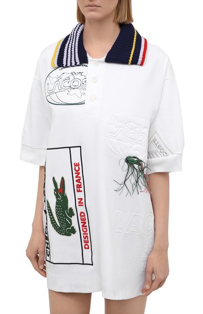 Хлопковое платье LACOSTE, арт. PH0363001, фото 3