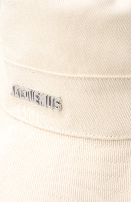 Хлопковая панама Jacquemus 22EACU00002/AE00014 Кремовый  22EACU00002/AE00014 Фото 3