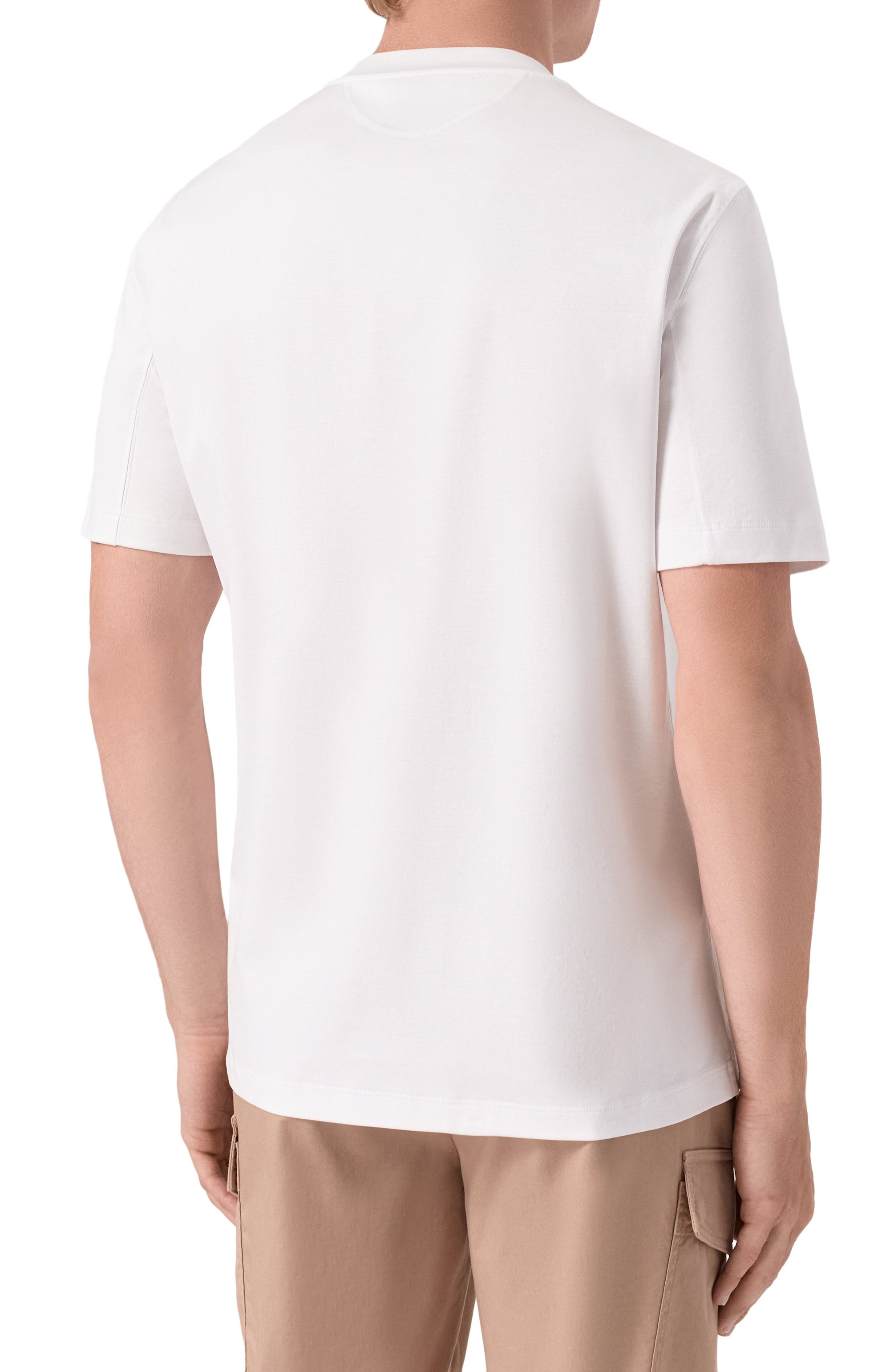 Хлопковая футболка BRUNELLO CUCINELLI, арт. M0B138517, фото 4