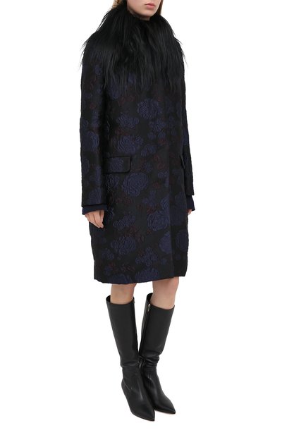 Пальто TEGIN синего цвета по цене 160000 руб., арт. FC2106, фото 4 Пальто TEGIN, арт. FC2106, фото 4