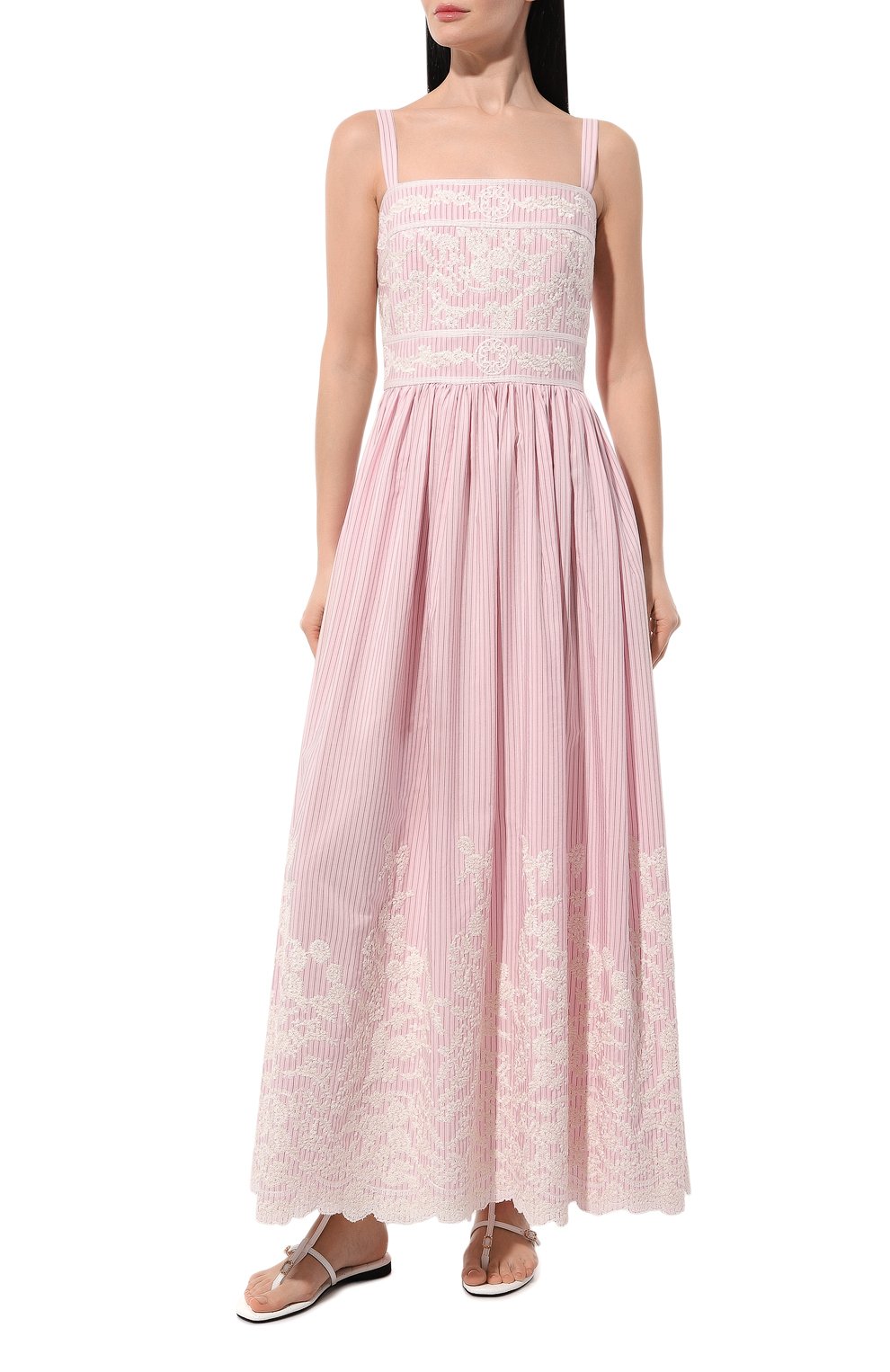 Хлопковое платье ELIE SAAB, арт. D0089, фото 3