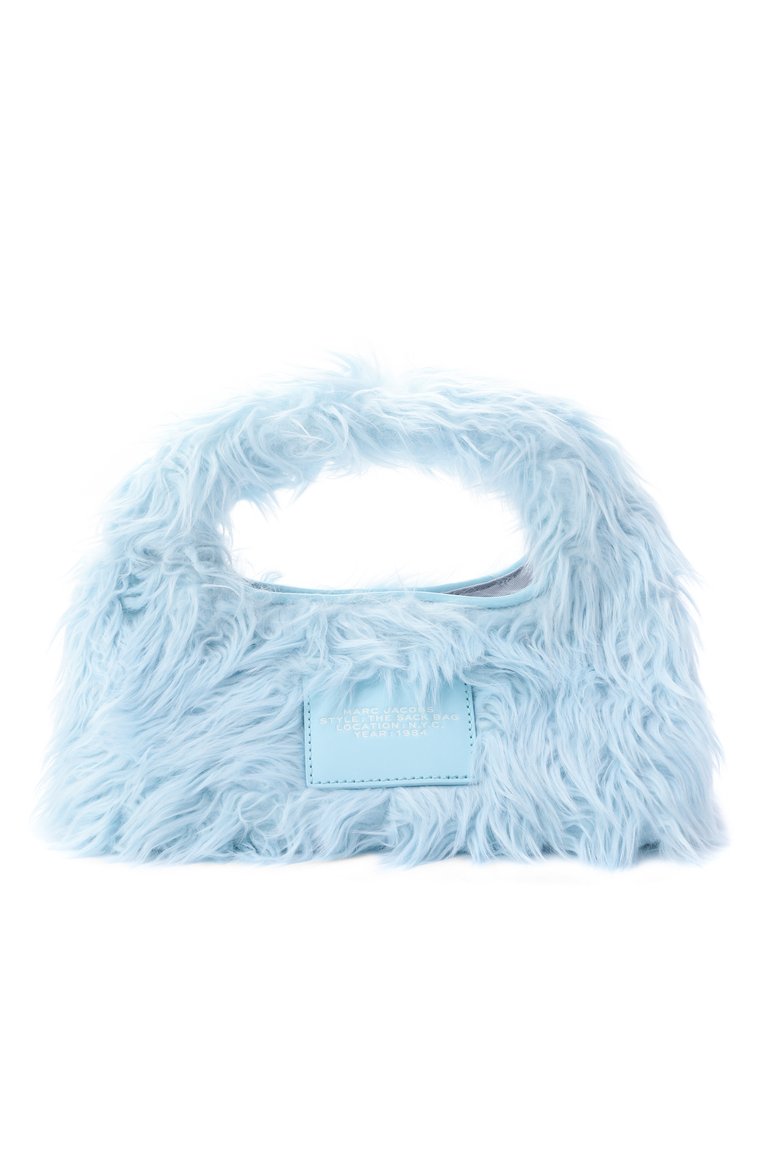 Женская сумка the sack mini MARC JACOBS (THE) голубого цвета, арт. 2R4HSH012H03 | Фото 6 (Размер: mini; Драгоценные камни: Проставлено; Материал: Текстиль; Материал сплава: Проставлено)