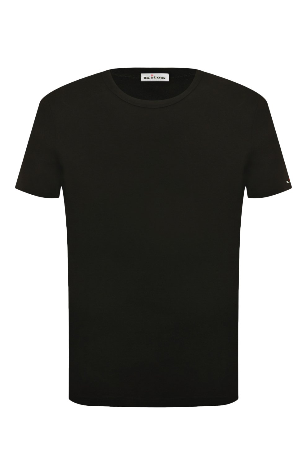 Хлопковая футболка KITON, арт. UNWM008K0747D, фото 1