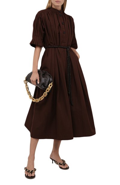 Хлопковое платье JIL SANDER, арт. JSCT500504-WT244200, фото 2
