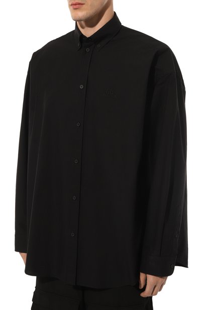 Хлопковая рубашка BALENCIAGA, арт. 796982/TNM60, фото 3