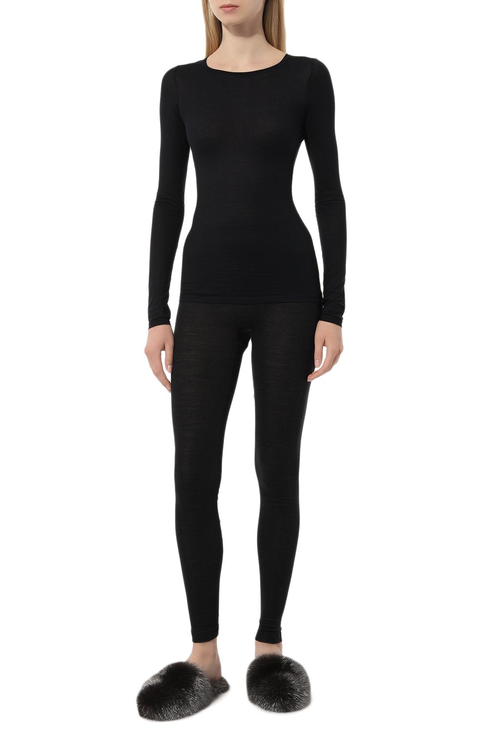 Хлопковый лонгслив HANRO, арт. 071347, фото 2