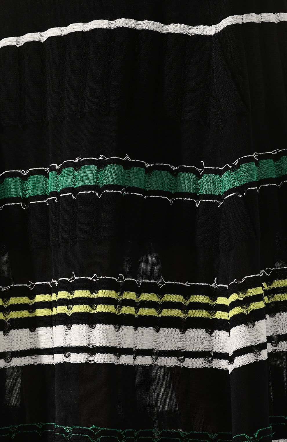 Юбка из смеси хлопка и шелка PROENZA SCHOULER черного цвета по цене 58650 руб., арт. R1917198-KC054, фото 5 Юбка из смеси хлопка и шелка PROENZA SCHOULER, арт. R1917198-KC054, фото 5