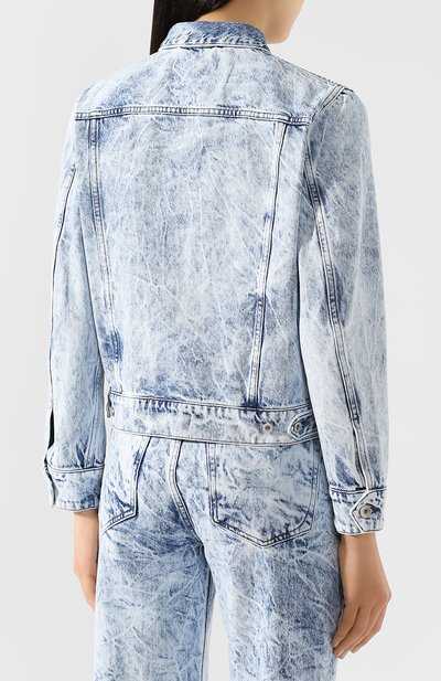 Джинсовая куртка RAG AND BONE голубого цвета по цене 39950 руб., арт. WDD20S1412B1RE, фото 4 Джинсовая куртка RAG AND BONE, арт. WDD20S1412B1RE, фото 4