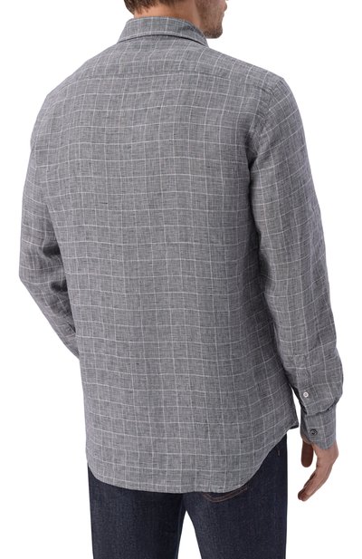 Льняная рубашка STEFANO RICCI, арт. MC007948/BX3124, фото 4