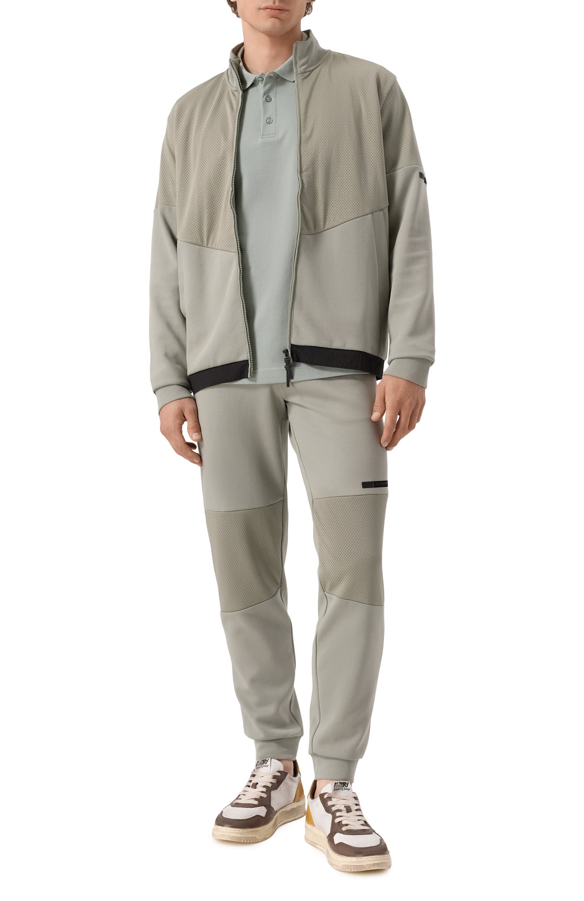 Хлопковое поло EA7, арт. 8NPF16/PJVUZ, фото 2