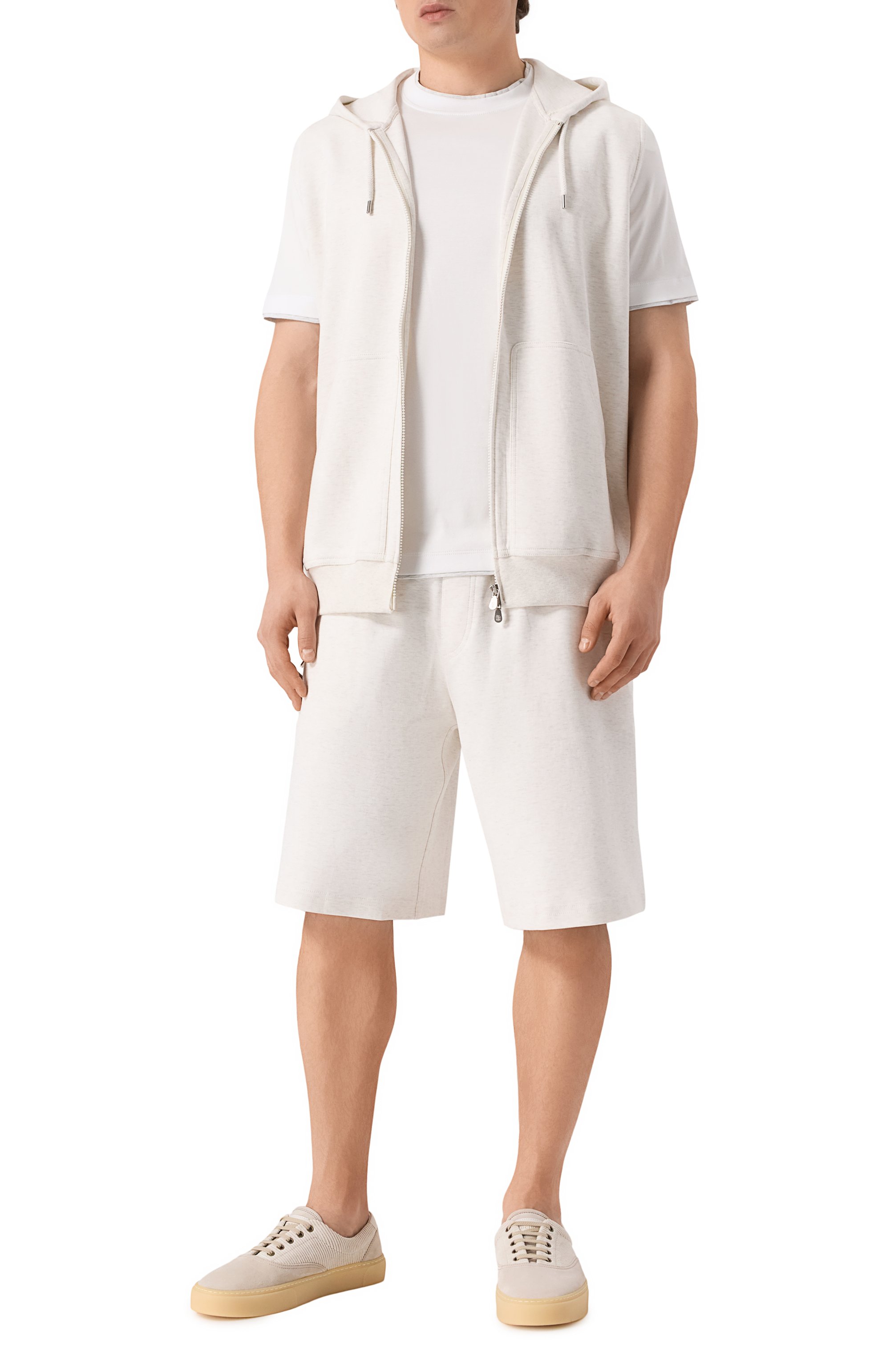 Хлопковый жилет BRUNELLO CUCINELLI, арт. MR8079079G, фото 2