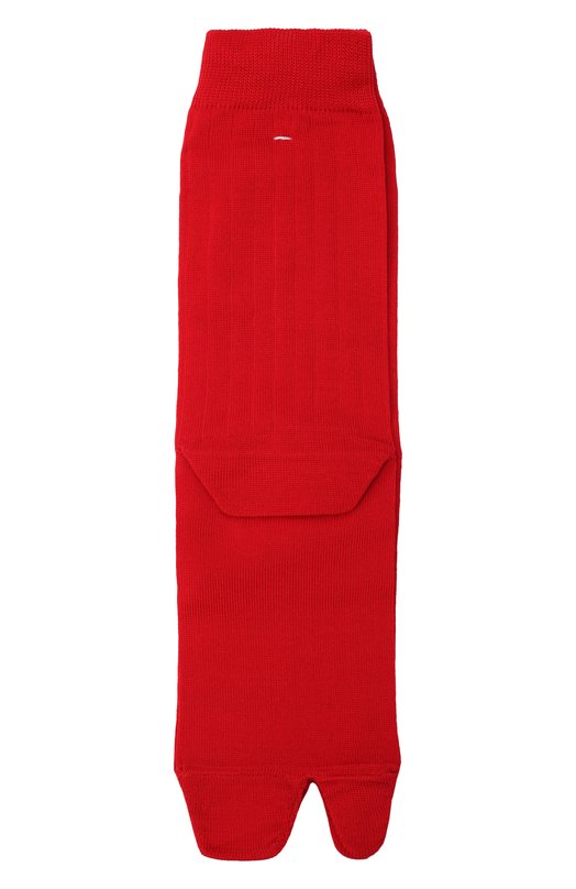 Хлопковые носки Maison Margiela S51TL0051/S17868 Красный S51TL0051/S17868