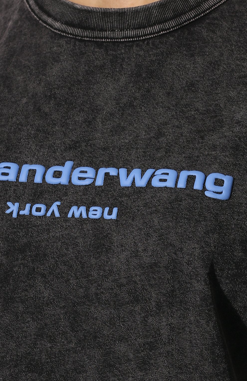 Хлопковая футболка ALEXANDER WANG, арт. UCC1221497, фото 5