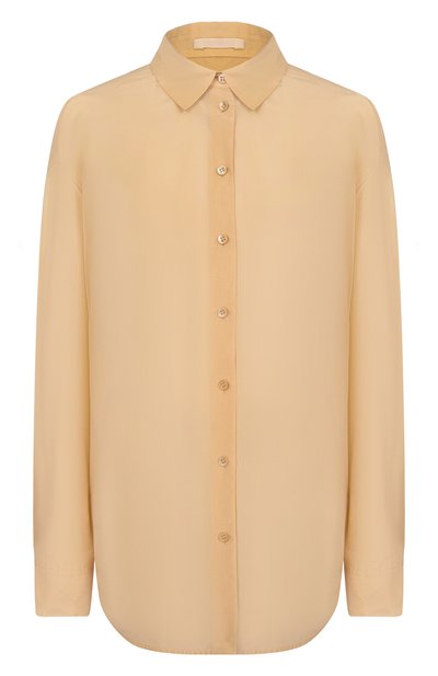 Женская рубашка из хлопка и шелка 12 STOREEZ, арт. 137690