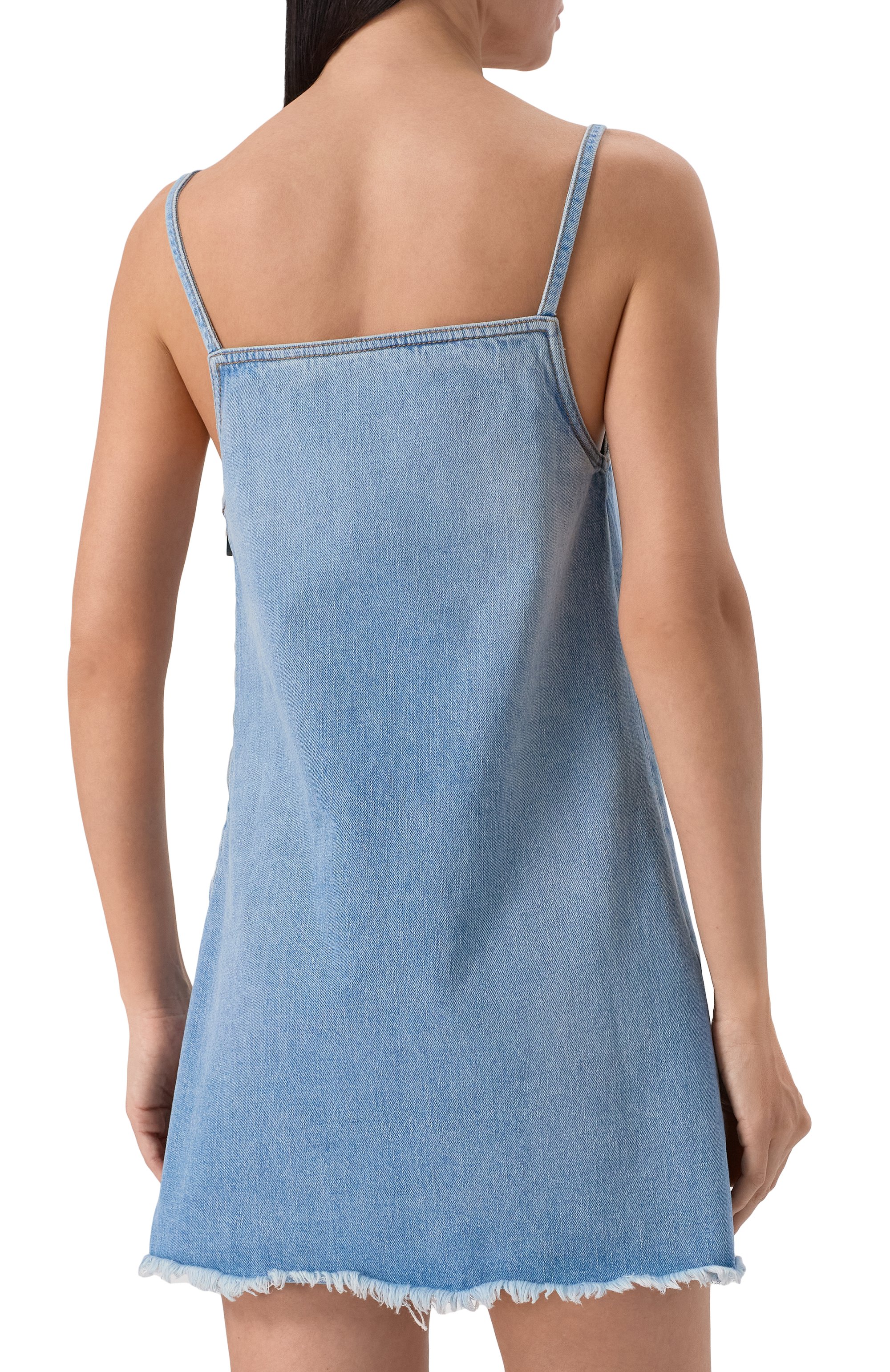 Джинсовое платье OFF-WHITE, арт. 0WYM033S25DEN0014060, фото 4