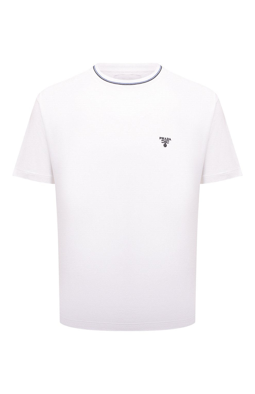 Хлопковая футболка PRADA, арт. UJN797-710-F0009-221, фото 1