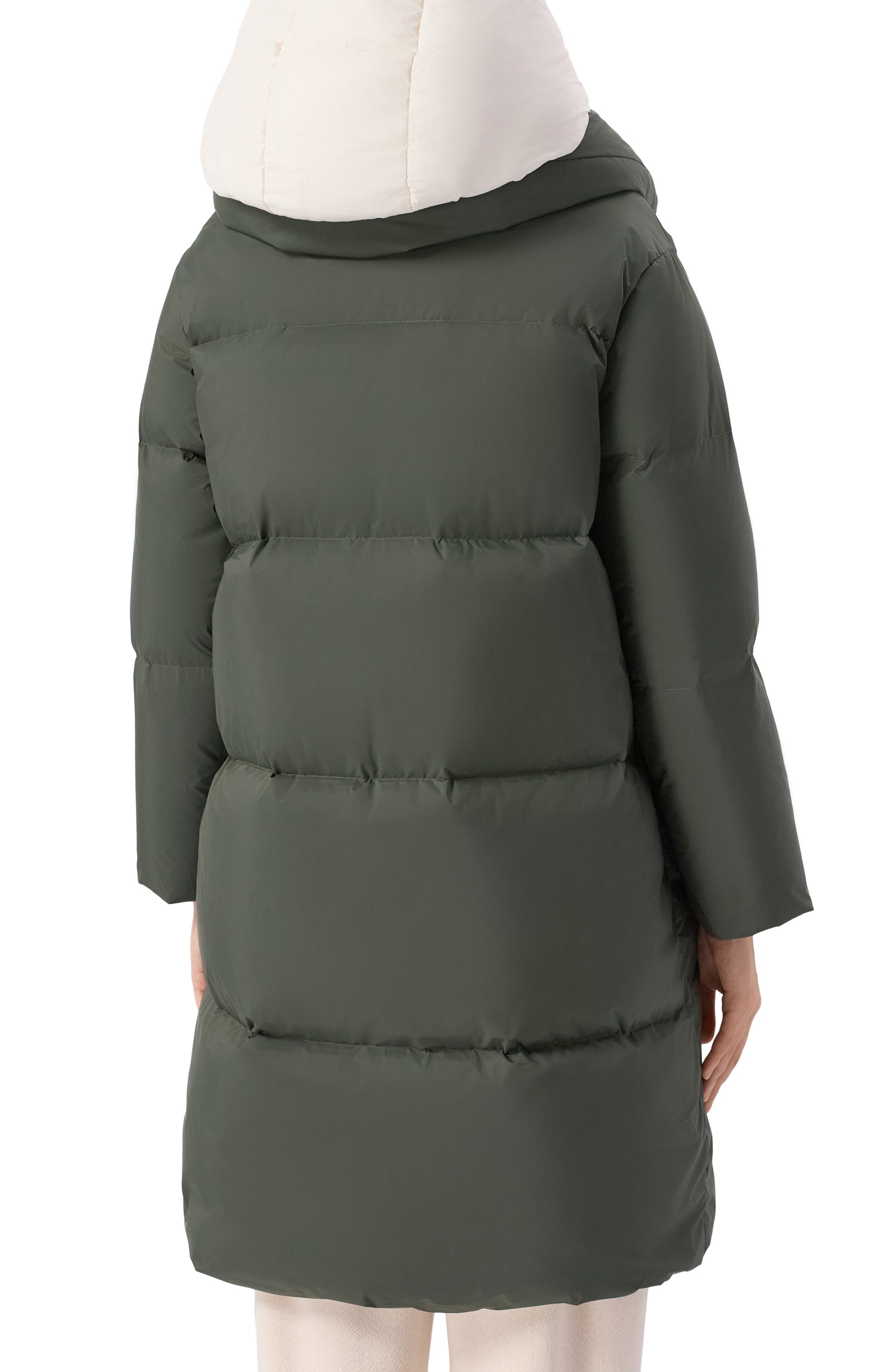 Пуховик HETREGO зеленого цвета по цене 82750 руб., арт. 8P632/LIANA, фото 4 Пуховик HETREGO, арт. 8P632/LIANA, фото 4