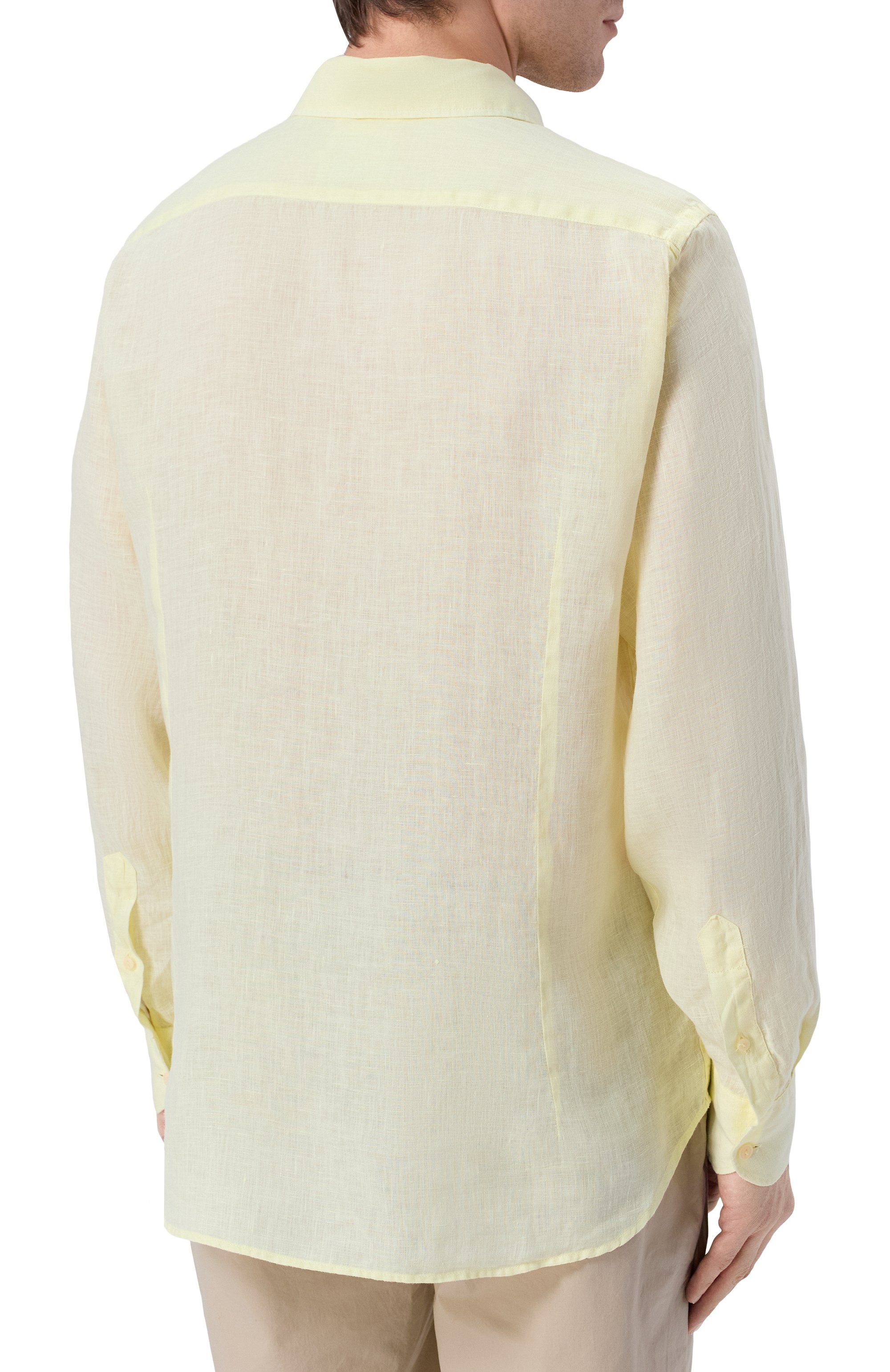 Льняная рубашка MC2 SAINT BARTH, арт. PAMP001-00556L/PAMPL0NA, фото 4