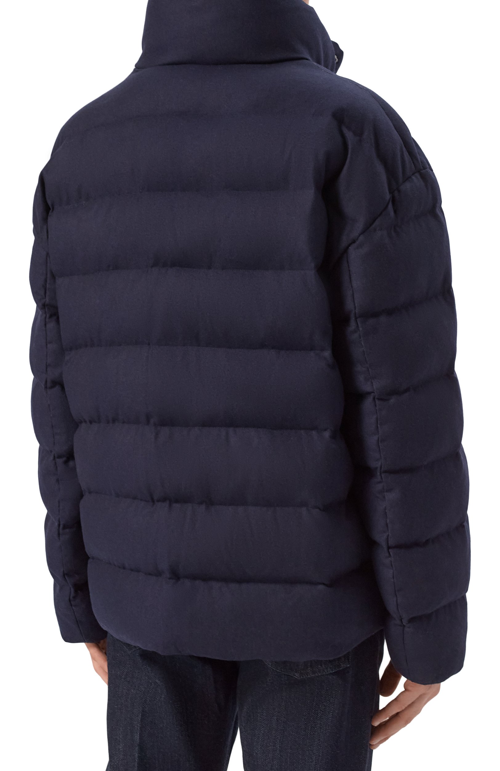 Пуховик из шерсти и кашемира KITON, арт. UGK191K0228L, фото 4