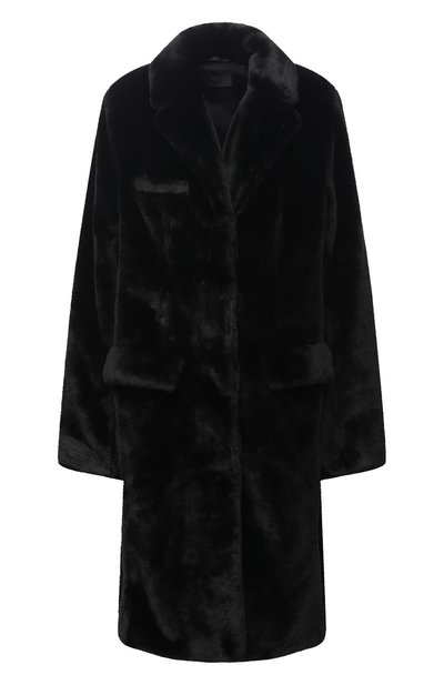 Шуба из экомеха RTA, арт. WF0FR-4036BLK, фото 1