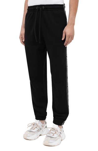 Хлопковые джоггеры BURBERRY, арт. 8026230, фото 3