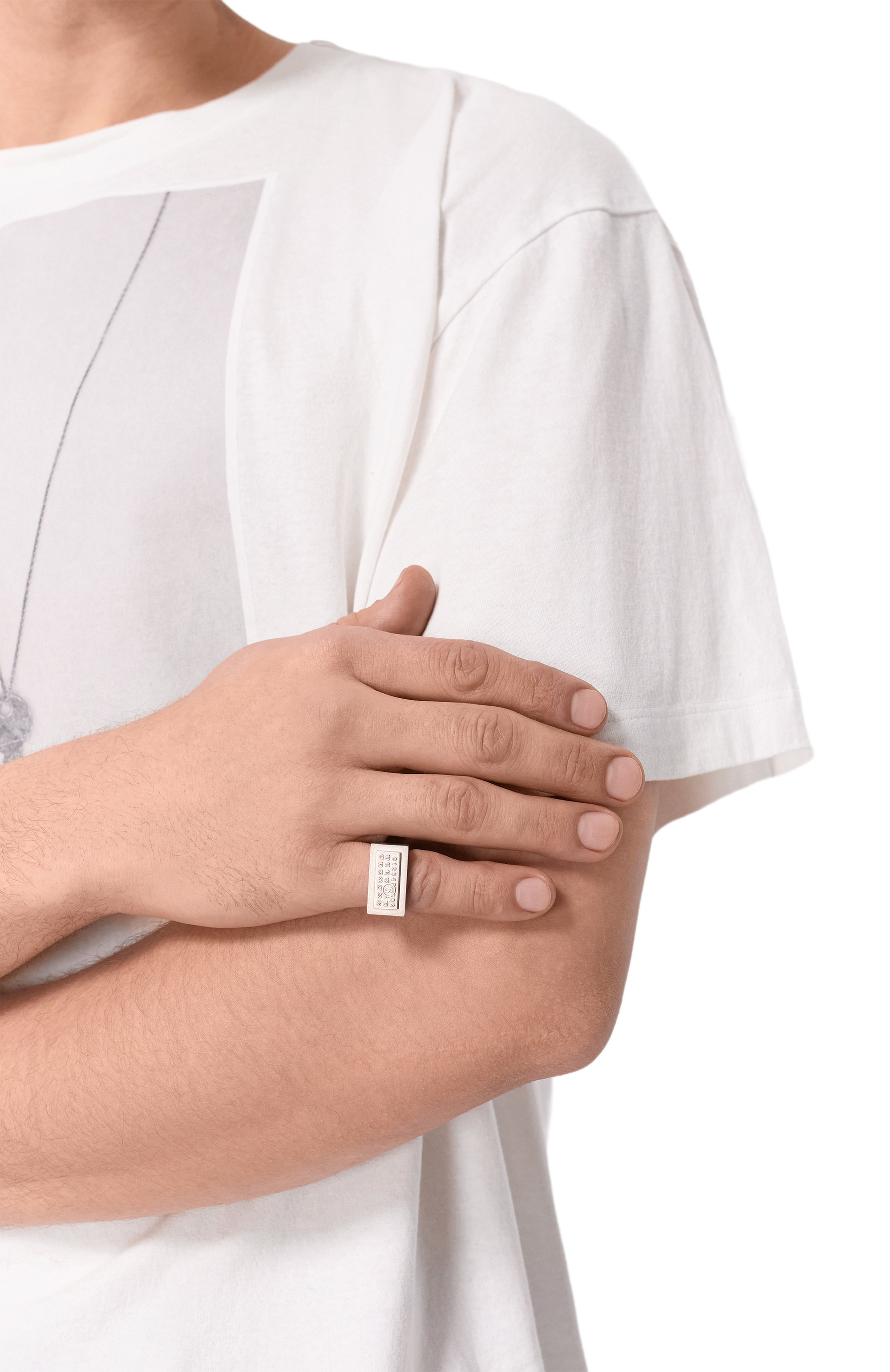 Кольцо MM6, арт. SM7UQ0109 P8601, фото 2