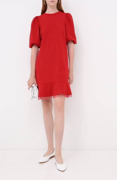 Платье REDVALENTINO красного цвета по цене 44600 руб., арт. UR3MJ05H/5C8, фото 2 Платье REDVALENTINO, арт. UR3MJ05H/5C8, фото 2