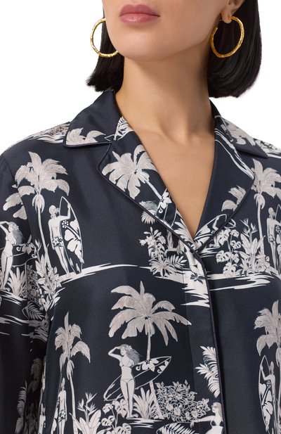 Шелковая рубашка MAX MARA STUDIO, арт. DI0NIGI, фото 5