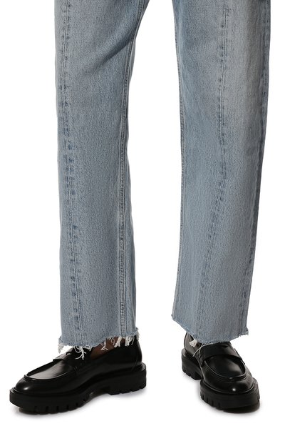 Кожаные лоферы SANTONI, арт. WUCU59020NERBLESN01, фото 3