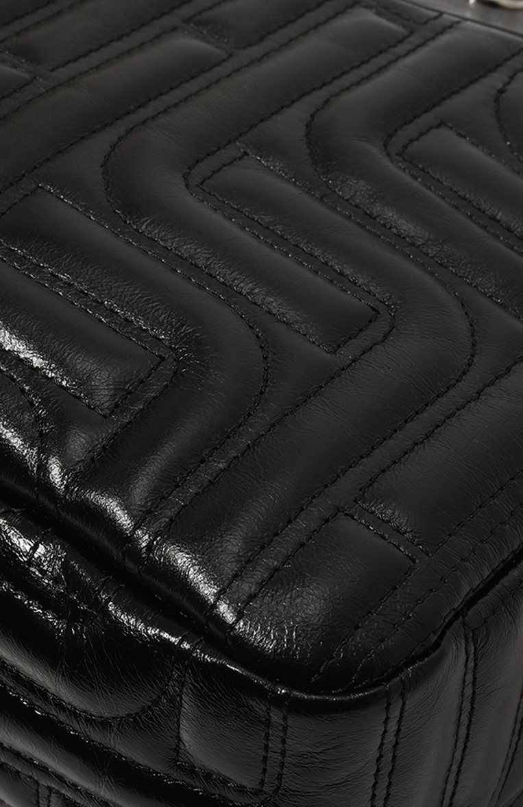 Женская сумка midi-minuit LANCEL черного цвета, арт. A12515 | Фото 3 (Размер: large; Материал: Натуральная кожа; Сумки-технические: Сумки-шопперы, Сумки top-handle)