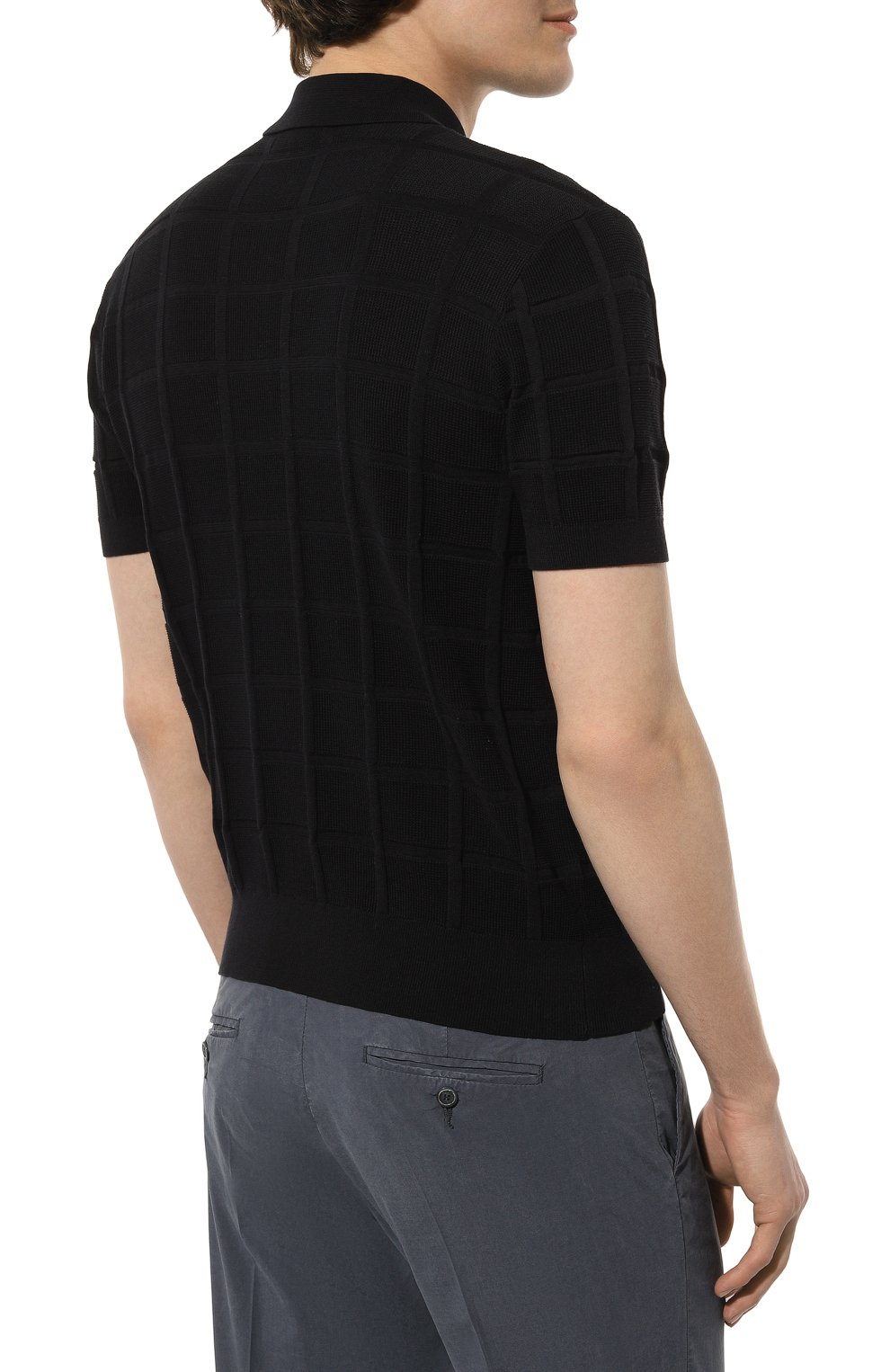 Хлопковое поло EMPORIO ARMANI, арт. 3R1MXM/1MEXZ, фото 4