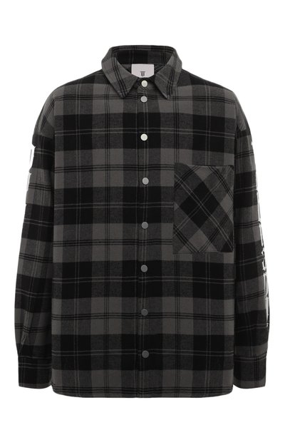 Мужская хлопковая куртка-рубашка DIEGO VENTURINO, арт. D3W4DVCMC-0BGN0B