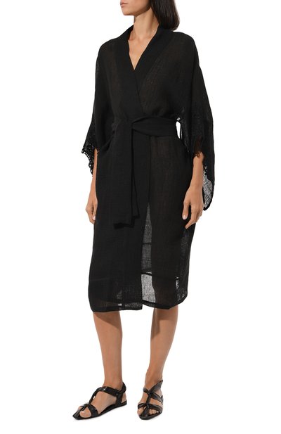 Халат изо льна и вискозы MAURIZIO, арт. MZS3/W07120275, фото 3