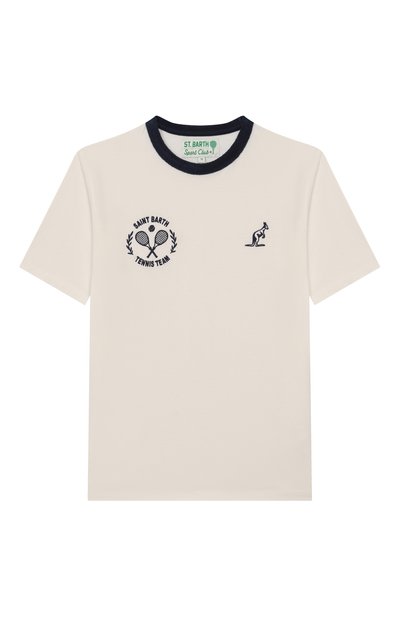 Хлопковая футболка MC2 SAINT BARTH, арт. STBK D0VER JR/04660H, фото 1