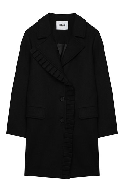 Шерстяное пальто MSGM KIDS, арт. 025146, фото 1