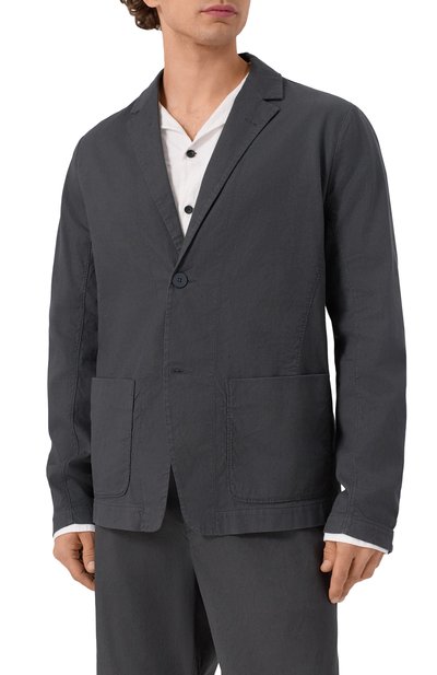 Пиджак из хлопка и льна TRANSIT, арт. CFUTRZE143, фото 4