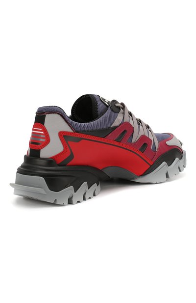 Комбинированные кроссовки climbers VALENTINO разноцветного цвета по цене 69950 руб., арт. TY2S0C20/DRZ, фото 4 Комбинированные кроссовки climbers VALENTINO, арт. TY2S0C20/DRZ, фото 4