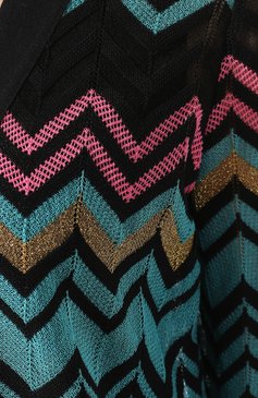 Женский кардиган из смеси хлопка и вискозы M MISSONI разноцветного цвета, арт. 2DM00002/2K0008 | Фото 5 (Длина (для топов): Удлиненные; Материал внешний: Хлопок; Рукава: Длинные; Статус проверки: Проверена категория; Женское Кросс-КТ: кардиган-трикотаж; Драгоценные камни: Проставлено; Материал сплава: Проставлено)