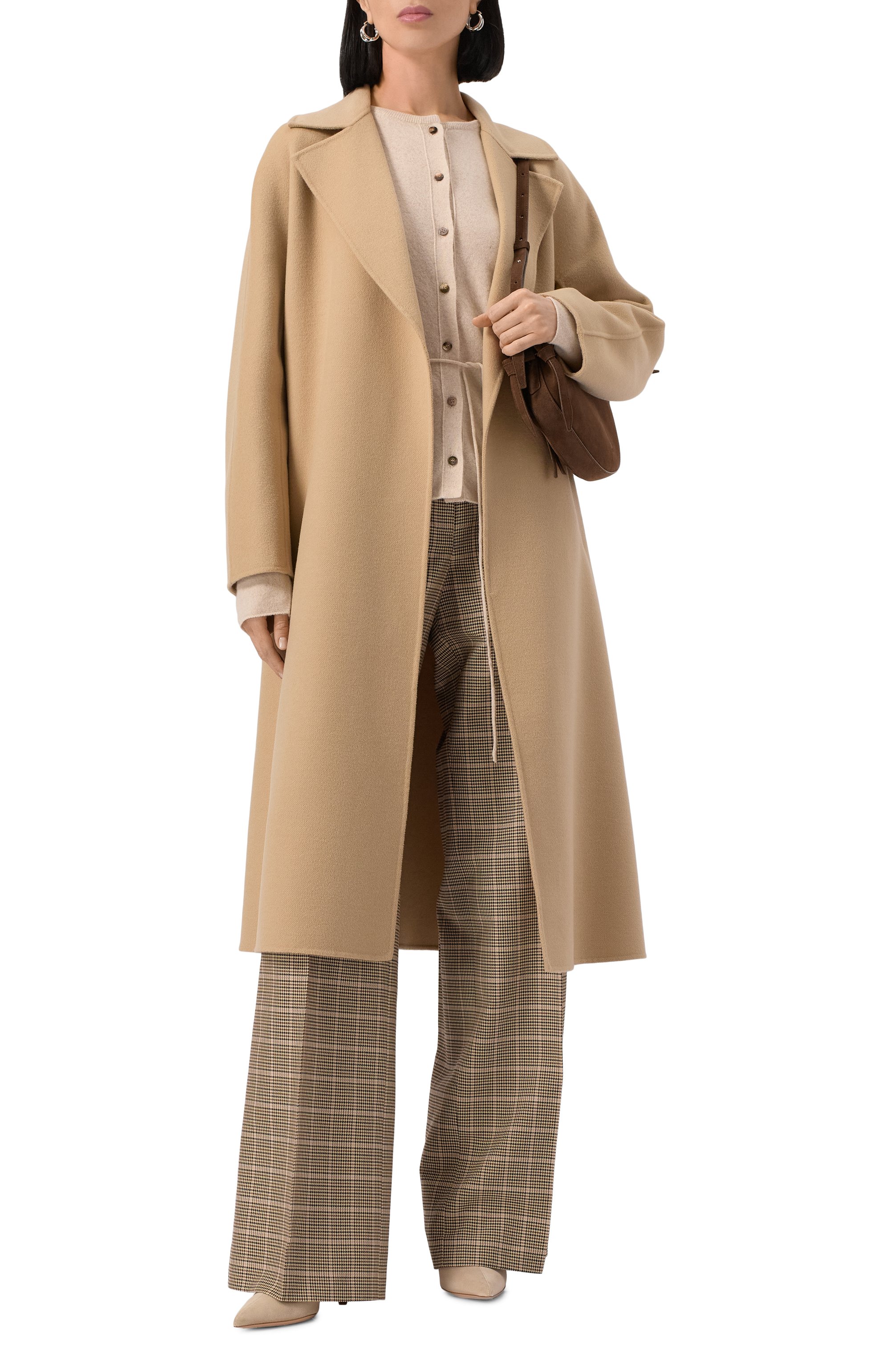 Шерстяное пальто MAX MARA STUDIO, арт. CLES, фото 2