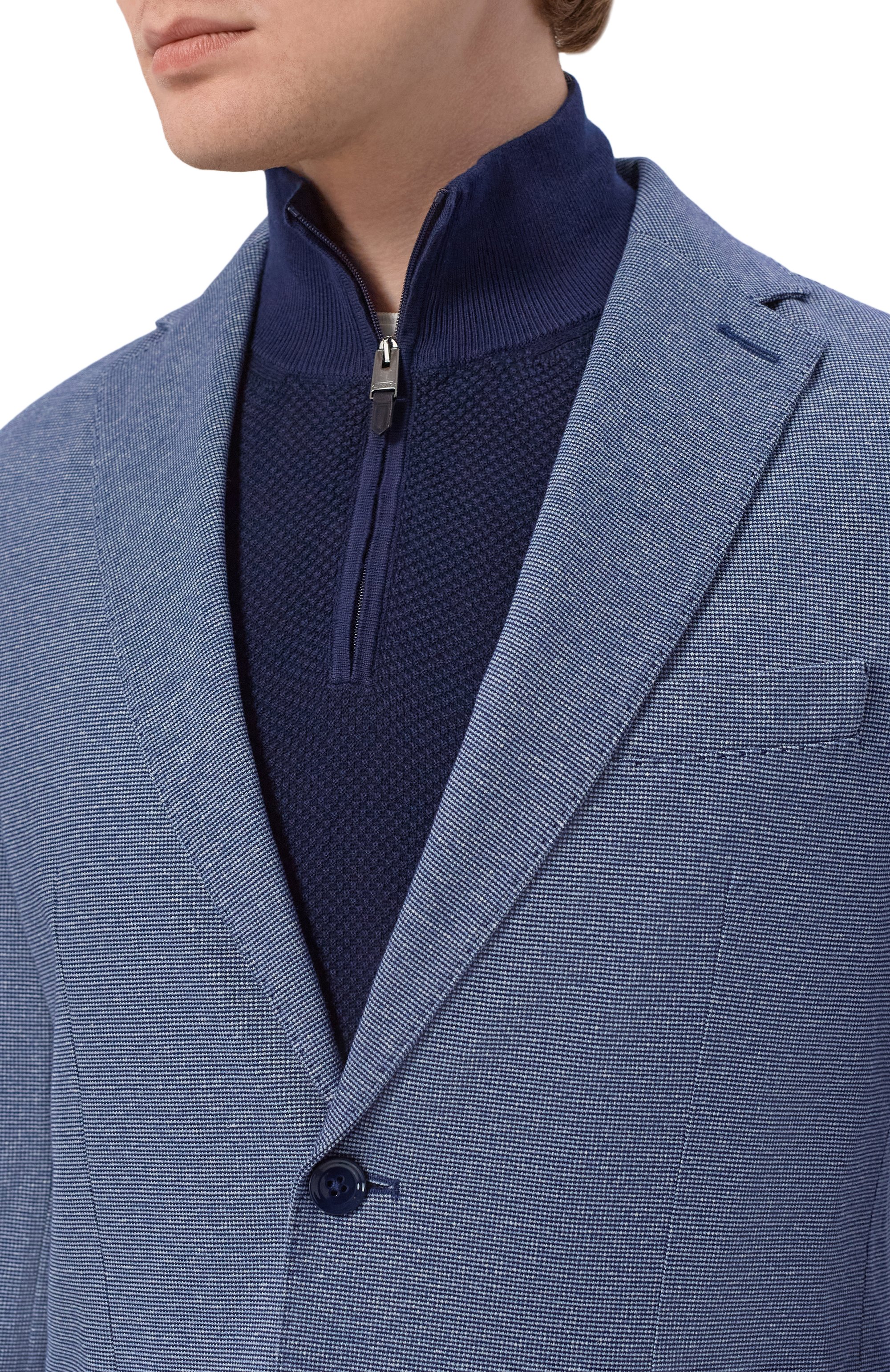 Пиджак из хлопка и льна CIRCOLO 1901, арт. CN5287, фото 5