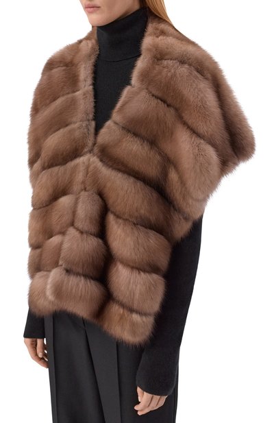 Пелерина из соболя VICTORIA KUSENKOVA, арт. 553608505027, фото 3