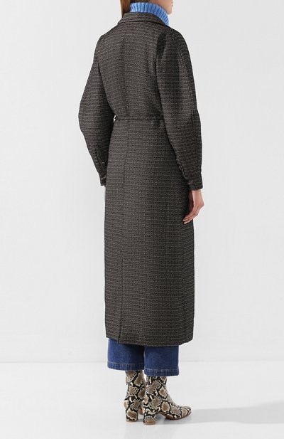 Пальто с поясом GANNI, арт. F4172, фото 4