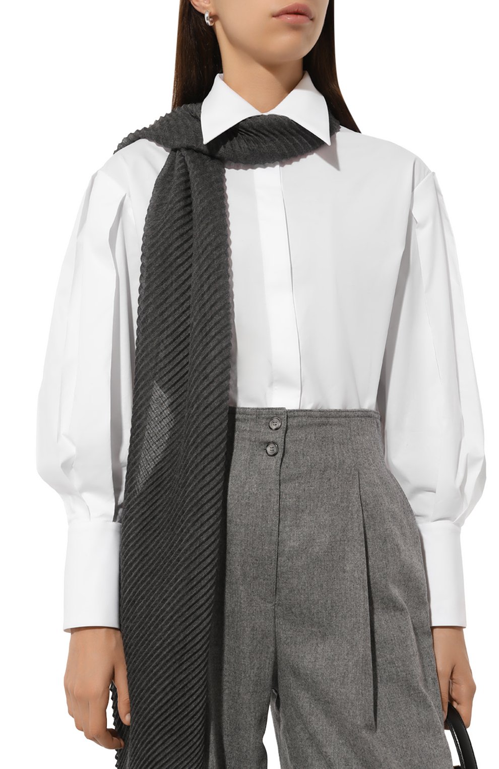 Шарф из кашемира и шелка AGNONA, арт. AS0813E/H7050E, фото 2