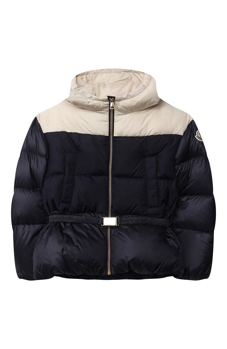 Детская пуховая куртка MONCLER синего цвета, арт. G2-954-1A520-10-54155/12-14A | Фото 1 (Материал подклада: Синтетический материал; Материал внешний: Синтетический материал; Рукава: Длинные; Девочки Кросс-КТ: Пуховик-верхняя одежда; Материал утеплителя: Пух и перо; Кросс-КТ: Зима; Материал сплава: Проставлено; Драгоценные камни: Проставлено; Ростовка одежда: 12 лет | 152 см, 16 лет | 164 см)