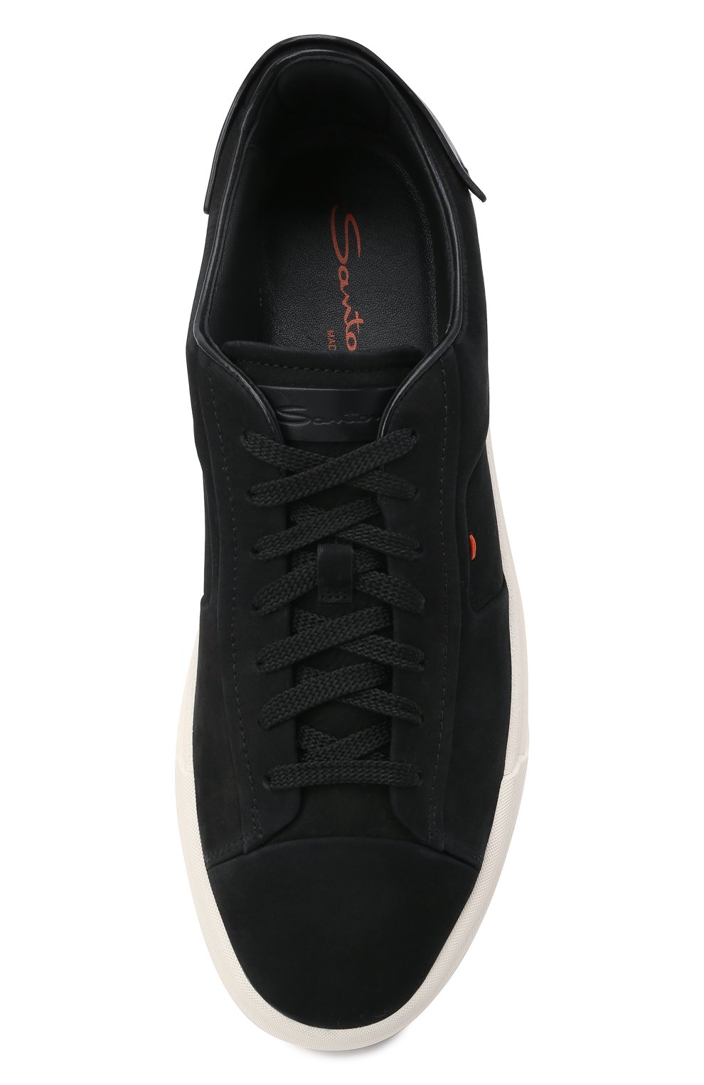 Кожаные кеды SANTONI, арт. MBGT21553PNNRBUIN01, фото 5