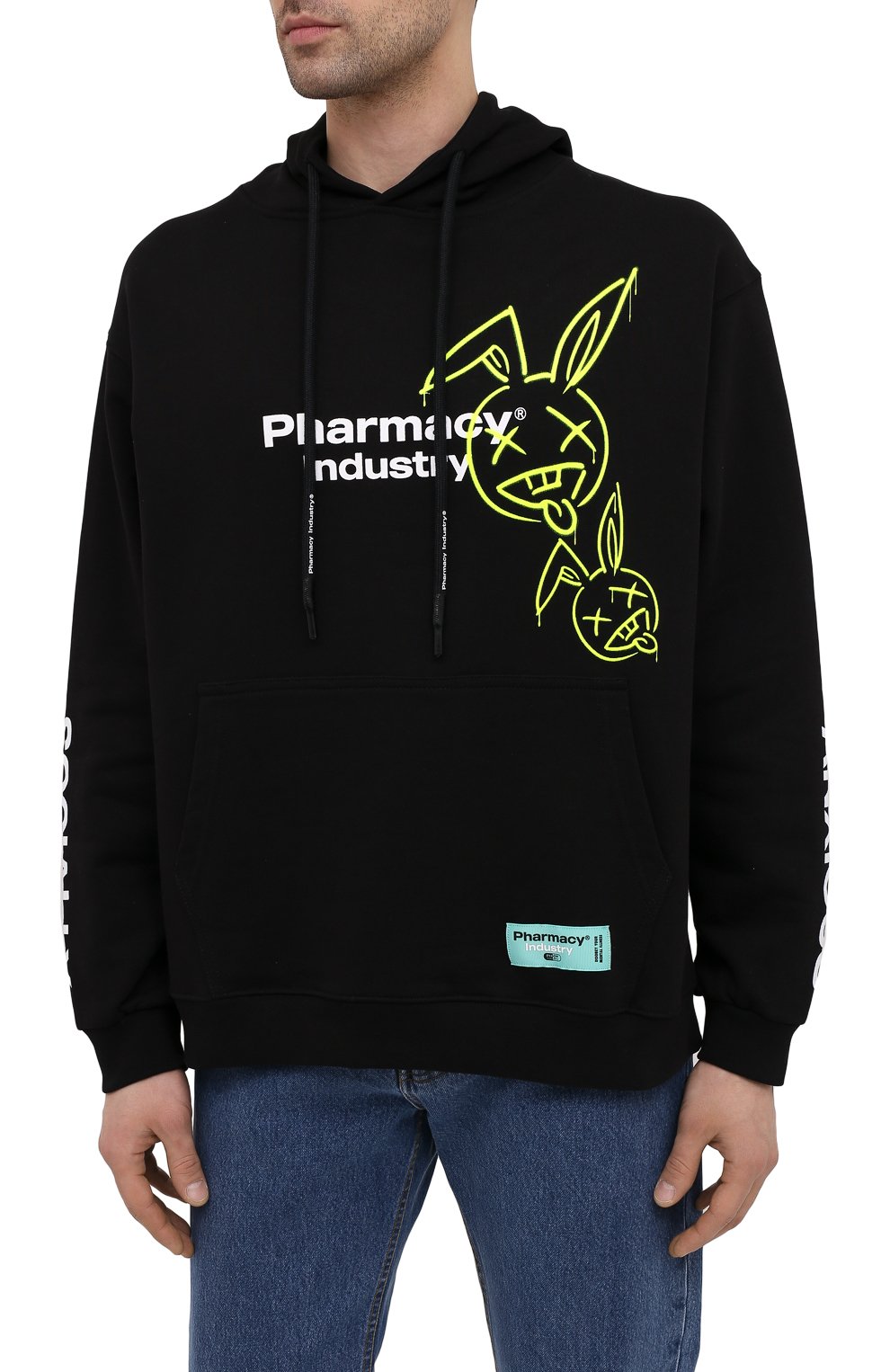 Хлопковое худи PHARMACY INDUSTRY, арт. PHM221, фото 3